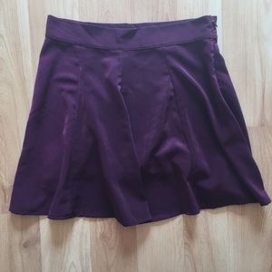 Brandy Melville Maroon Skirt